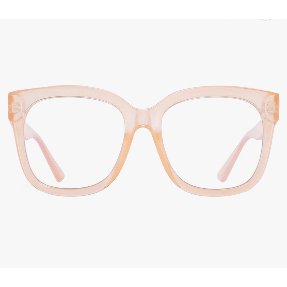 JIM HALO Oversized Square Computer Glasses Blue Light Blocker Glasses